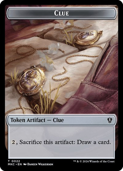 Clue // Food Double-Sided Token