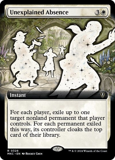 Unexplained Absence (Extended Art)