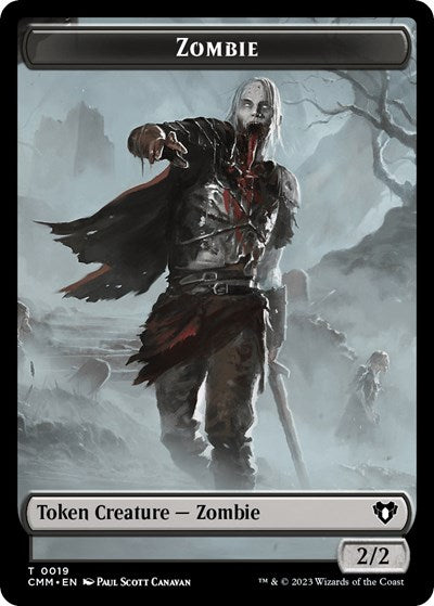 Zombie (0019) // Kor Soldier Double-Sided Token
