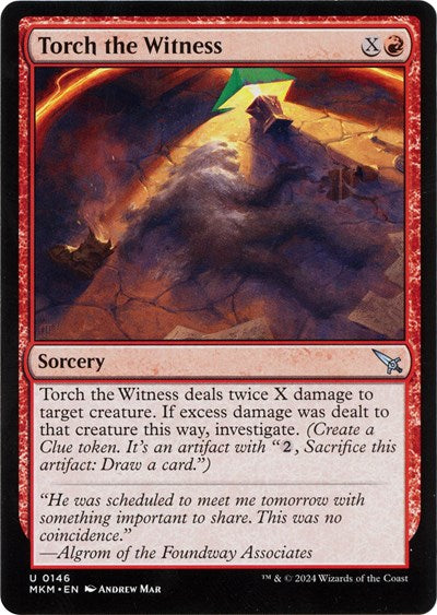 Torch the Witness (b)