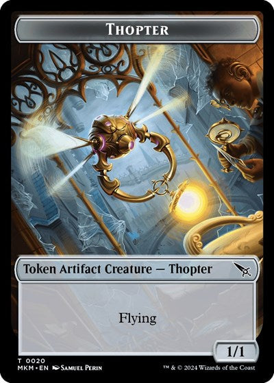 Thopter (0020) // Ooze Double-Sided Token