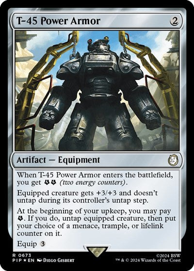 T-45 Power Armor (Surge Foil)