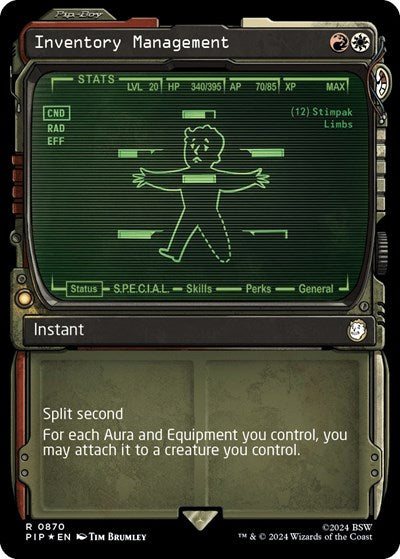 Inventory Management (Showcase) (Surge Foil)