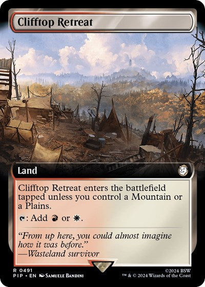 Clifftop Retreat (Extended Art)