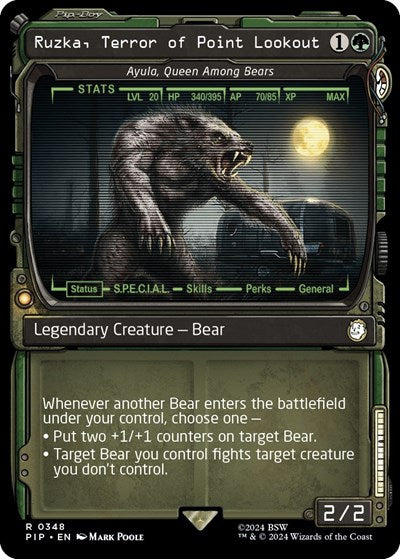 Ruzka, Terror of Point Lookout - Ayula, Queen Among Bears (Showcase)
