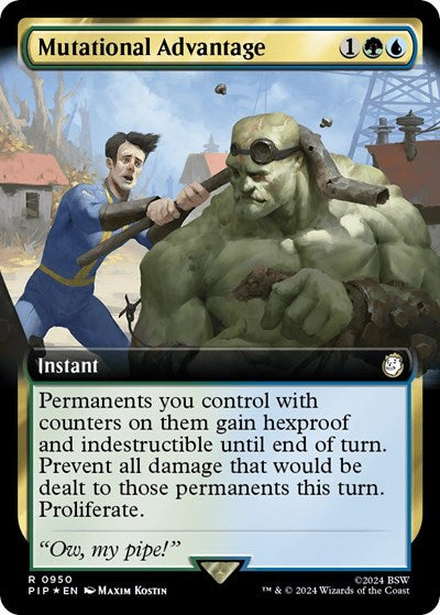 Mutational Advantage (Extended Art) (Surge Foil)