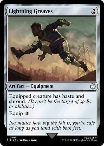 Lightning Greaves (Surge Foil)