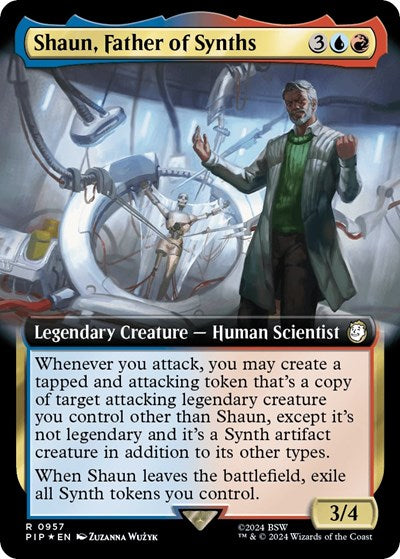 Shaun, Father of Synths (Extended Art) (Surge Foil)