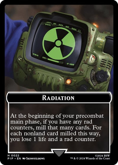 Radiation // Soldier (0004) Double-Sided Token