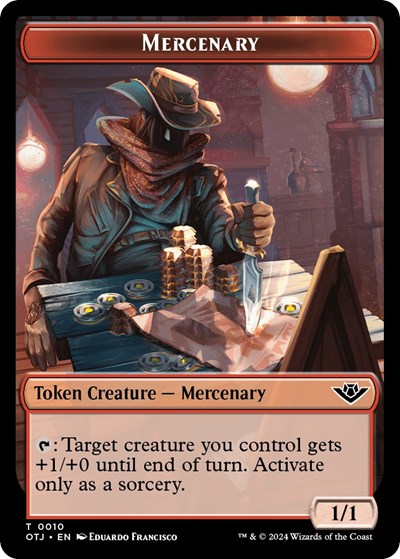 Mercenary // Ox Double-Sided Token
