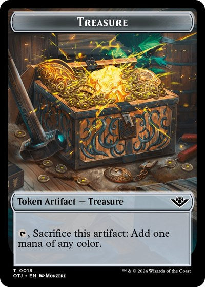 Treasure // Spirit Double-Sided Token
