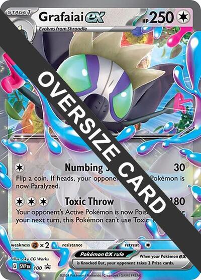 Grafaiai ex - 100 (SV: Scarlet & Violet Promo Cards)