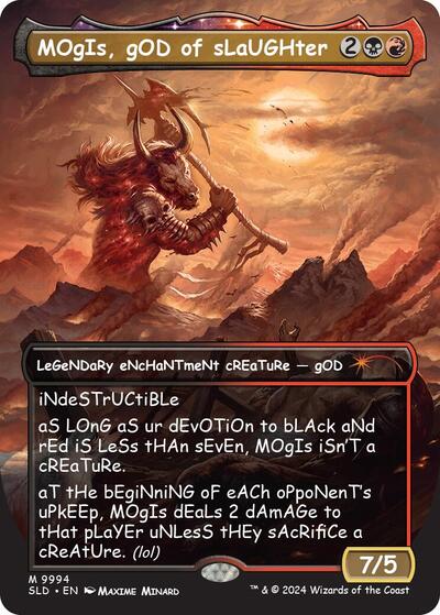 MOgIs, gOD of sLaUGHter (9994)