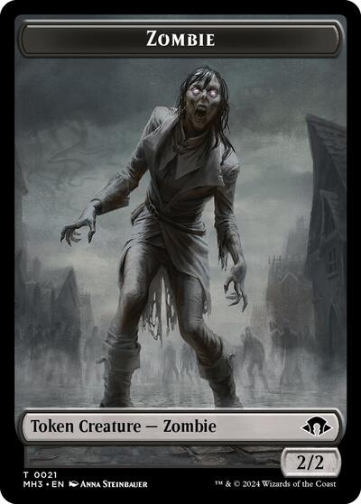 Zombie // Insect (0027) Double-Sided Token