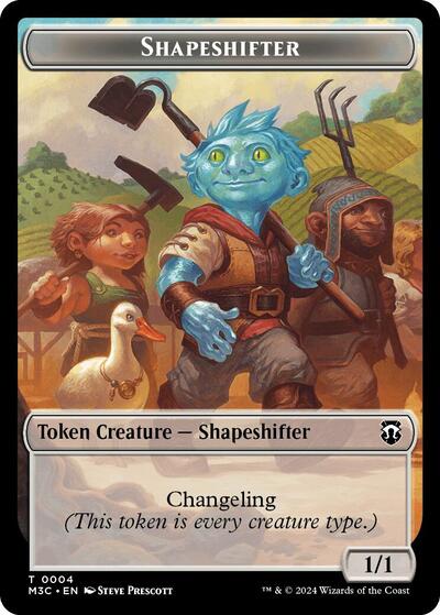 Shapeshifter (0004) // Copy Double-Sided Token