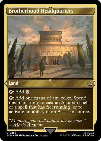 Brotherhood Headquarters (Foil Etched)
