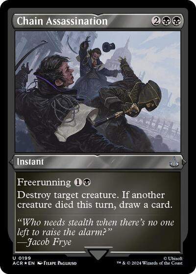 Chain Assassination (Foil Etched)