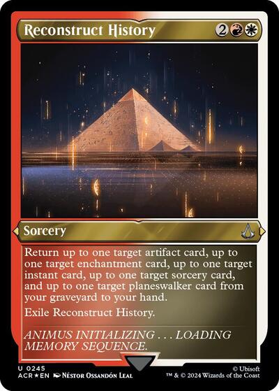 Reconstruct History (Foil Etched)
