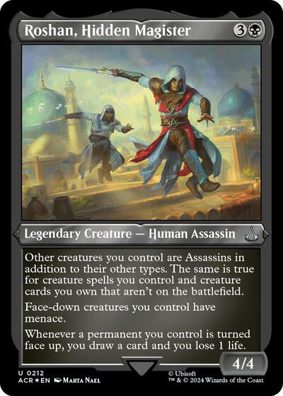 Roshan, Hidden Magister (Foil Etched)