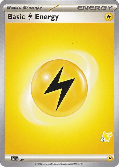 Basic Lightning Energy - Pikachu 10