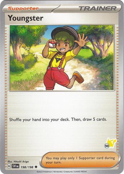 Youngster - Pikachu 50