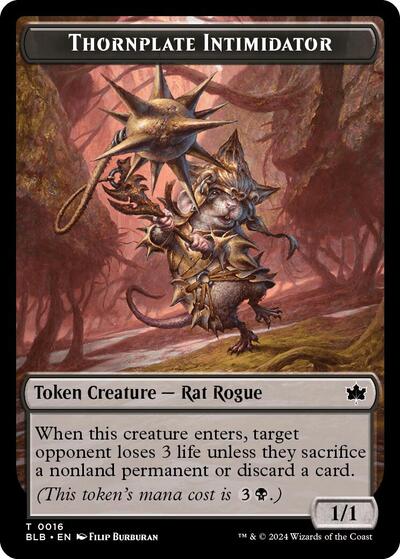 Thornplate Intimidator Token