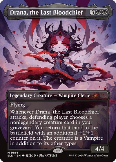 Drana, the Last Bloodchief (Rainbow Foil)