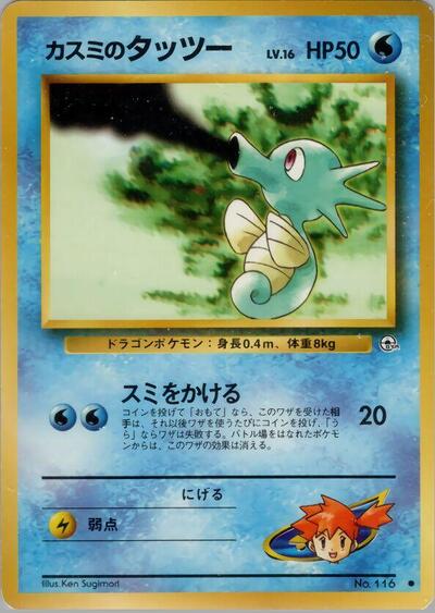 Misty's Horsea (Lv.16)