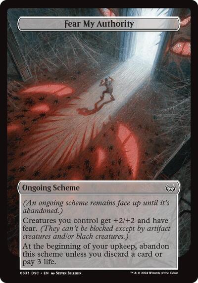 Fear My Authority (Full Art)