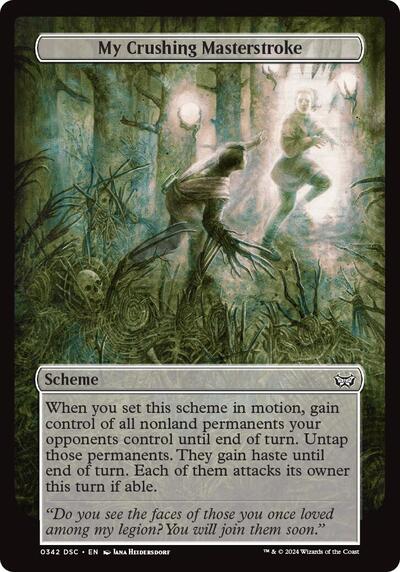 My Crushing Masterstroke (Full Art)