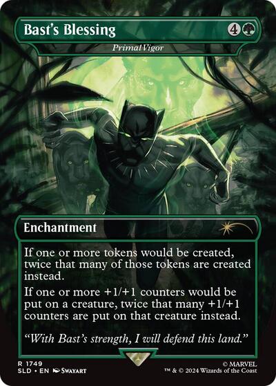 Bast's Blessing - Primal Vigor (Rainbow Foil)