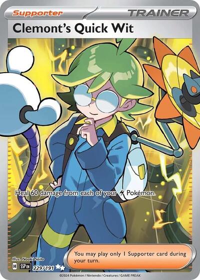 Clemont's Quick Wit - 229/191