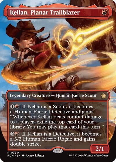 Kellan, Planar Trailblazer (Borderless)