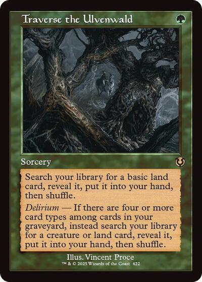 Traverse the Ulvenwald (Retro Frame)