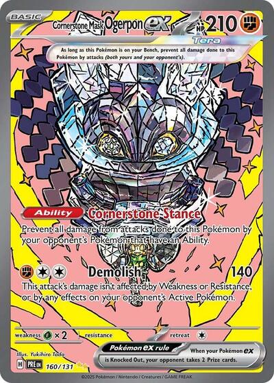 Cornerstone Mask Ogerpon ex - 160/131