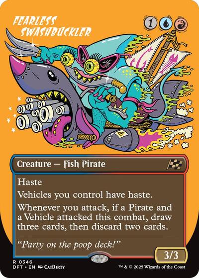 Fearless Swashbuckler (Borderless)