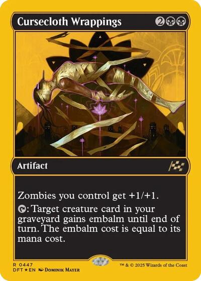 Cursecloth Wrappings (First-Place Foil)