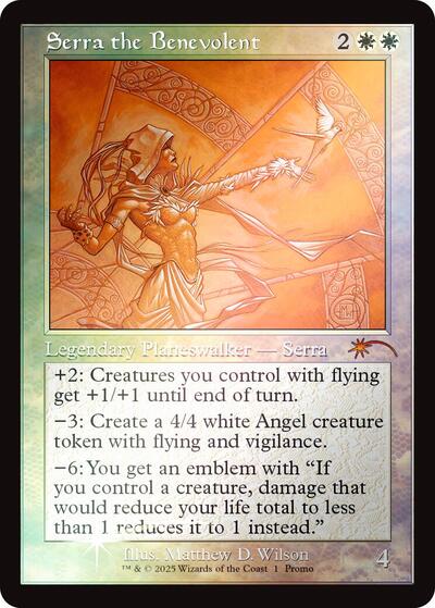 Serra the Benevolent (Retro Frame)