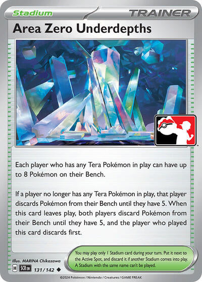 Area Zero Underdepths