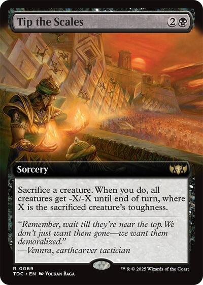 Tip the Scales (Extended Art)