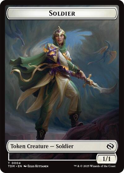 Soldier (0004) // Soldier (0005) Double-Sided Token