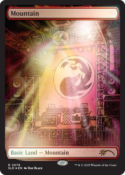 Mountain (2079) (Rainbow Foil)