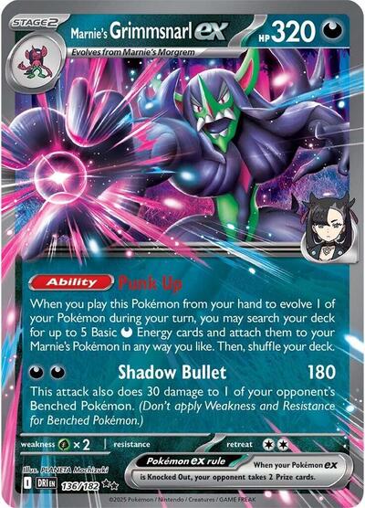 Marnie's Grimmsnarl ex