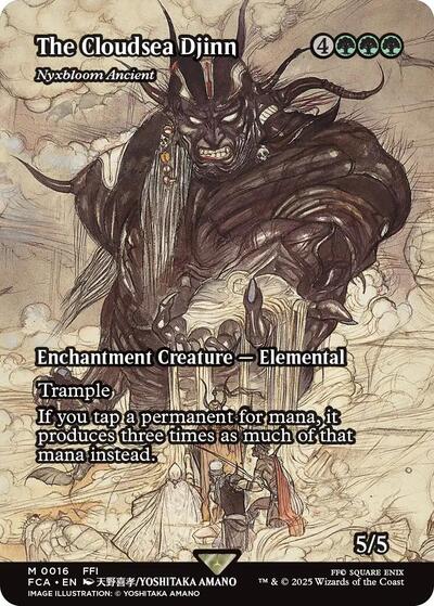 The Cloudsea Djinn - Nyxbloom Ancient (Showcase)