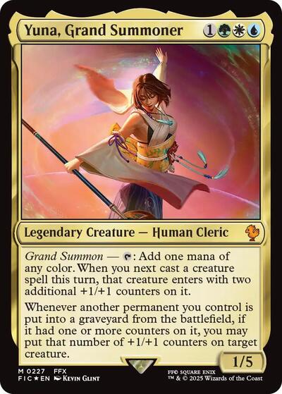 Yuna, Grand Summoner (Surge Foil)