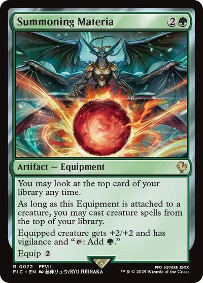 Summoning Materia