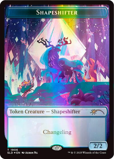 Shapeshifter Token (1906) (Double Rainbow Foil)