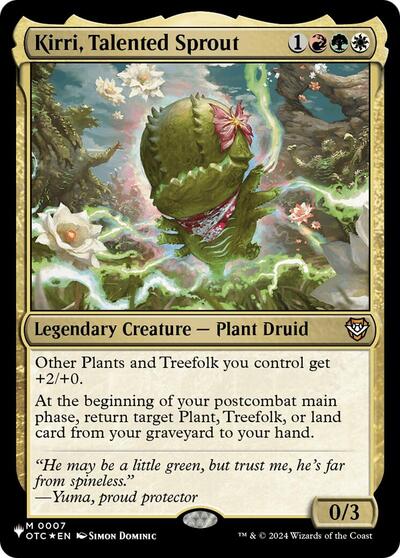 Kirri, Talented Sprout