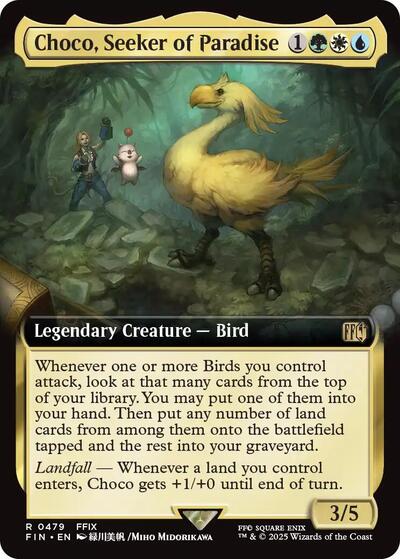Choco, Seeker of Paradise (Extended Art)