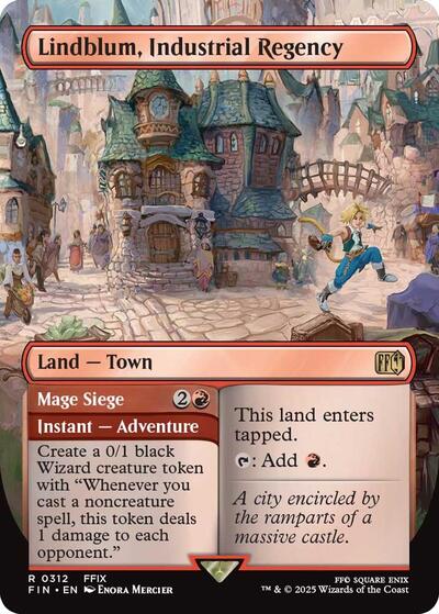 Lindblum, Industrial Regency (Borderless)